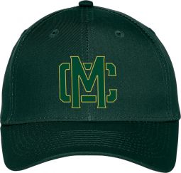 Port Authority Puff Uniforming Twill Cap, Dark Green